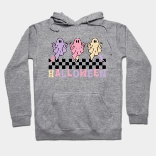 3 ghosts on Halloween Hoodie